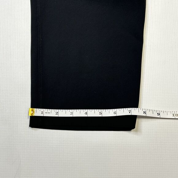 Lululemon On The Fly Crop Pants Womens 10 Black Woven 23" Ism Drawstring Pockets - Picture 12 of 14